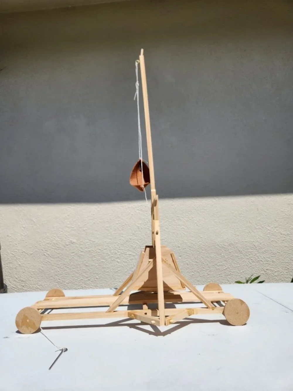 Pathfinders Medieval Trebuchet Siege Engine Catapult Model History Model Social